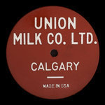 Canada, Union Milk Co. Ltd., 1/2 gallon de lait homogénéisé :