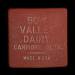 Canada, Bow Valley Dairy, 1 pinte de lait : 1951