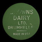 Canada, Browns Dairy Ltd., 1 pinte de lait : novembre 1959