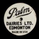 Canada, Palm Dairies Ltd., 2 litres de lait 2% : 1982