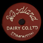 Canada, Woodland Dairy Co. Ltd., 1 pinte de lait homogénéisé : 1948