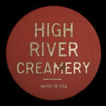 Canada, High River Creamery, 1 pinte de lait : 1952