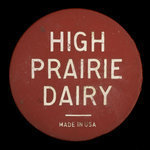 Canada, High Prairie Dairy, 1 pinte de lait :