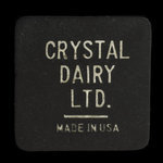 Canada, Crystal Dairy Ltd., 1 chopine de crème :