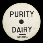 Canada, Purity Dairy, 1/2 gallon de lait homogénéisé : 1970