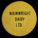 Canada, Wainwright Dairy Ltd., 1 pinte de lait homogénéisé :