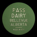 Canada, Pass Dairy Ltd., 1 pinte de lait standard :