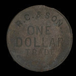 Canada, R.C. & Fils, 1 dollar : 1914