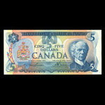 Canada, Banque du Canada, 5 dollars : 1979