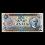 Canada, Banque du Canada, 5 dollars : 1979