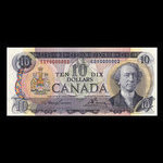 Canada, Banque du Canada, 10 dollars : 1971