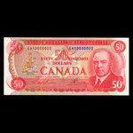 Canada, Banque du Canada, 50 dollars : 1975