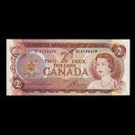 Canada, Banque du Canada, 2 dollars : 1974