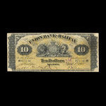 Canada, Union Bank of Halifax, 10 dollars : 1 avril 1900