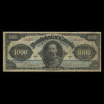 Canada, Dominion du Canada, 1,000 dollars : 3 janvier 1911