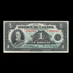 Canada, Banque du Canada, 1 dollar : 1935