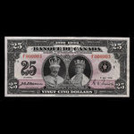 Canada, Banque du Canada, 25 dollars : 6 mai 1935