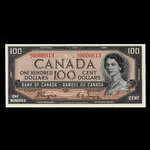 Canada, Banque du Canada, 100 dollars : 1954