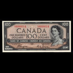 Canada, Banque du Canada, 100 dollars : 1954