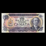 Canada, Banque du Canada, 10 dollars : 1971