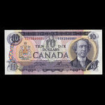 Canada, Banque du Canada, 10 dollars : 1971