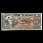 Canada, Canadian Bank of Commerce, 5 dollars : 1 mai 1912