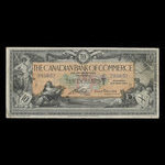 Canada, Canadian Bank of Commerce, 10 dollars : 2 janvier 1917