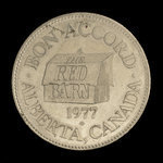 Canada, The Red Barn, aucune dénomination <br /> 1977