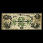 Canada, Canadian Bank of Commerce, 2 dollars : 1 mai 1867