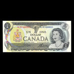 Canada, Banque du Canada, 1 dollar : 1973