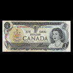 Canada, Banque du Canada, 1 dollar : 1973