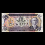 Canada, Banque du Canada, 10 dollars : 1971