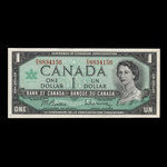 Canada, Banque du Canada, 1 dollar : 1967