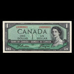 Canada, Banque du Canada, 1 dollar : 1954