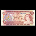 Canada, Banque du Canada, 2 dollars : 1974