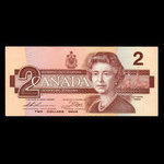 Canada, Banque du Canada, 2 dollars : 1986