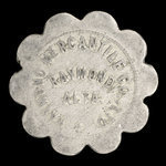 Canada, Raymond Mercantile Co. Ltd., 25 cents : 15 septembre 1944