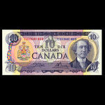 Canada, Banque du Canada, 10 dollars : 1971