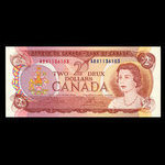 Canada, Banque du Canada, 2 dollars : 1974