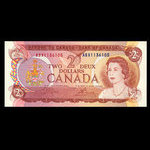 Canada, Banque du Canada, 2 dollars : 1974