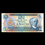 Canada, Banque du Canada, 5 dollars : 1979