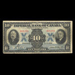 Canada, Imperial Bank of Canada, 10 dollars : 1 novembre 1933