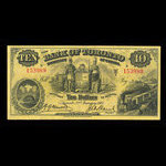 Canada, Bank of Toronto (The), 10 dollars : 2 janvier 1937