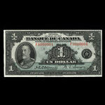 Canada, Banque du Canada, 1 dollar : 1935