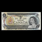 Canada, Banque du Canada, 1 dollar : 1973