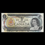 Canada, Banque du Canada, 1 dollar : 1973