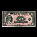 Canada, Banque du Canada, 20 dollars : 1935