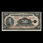 Canada, Banque du Canada, 50 dollars : 1935