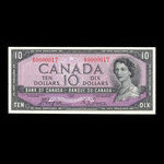 Canada, Banque du Canada, 10 dollars : 1954