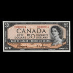 Canada, Banque du Canada, 50 dollars : 1954